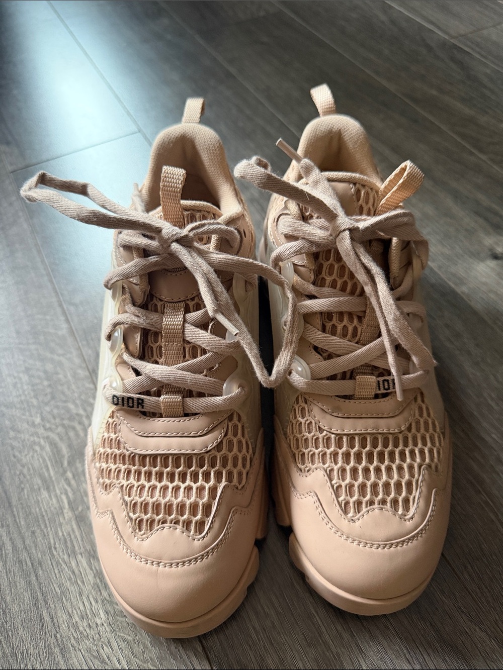Authentic Christian Dior sneakers- Blush